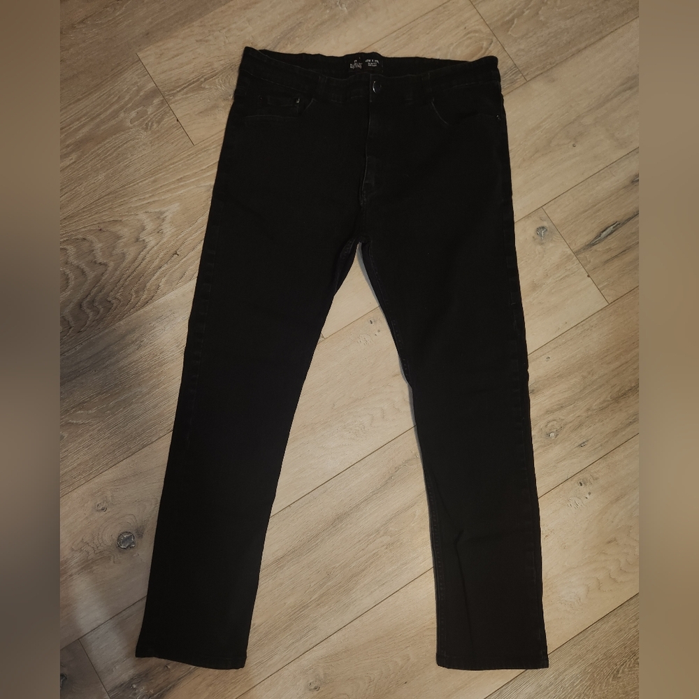 Public Record Jeans Slim Fit  Men's Size 40Wx30L Black